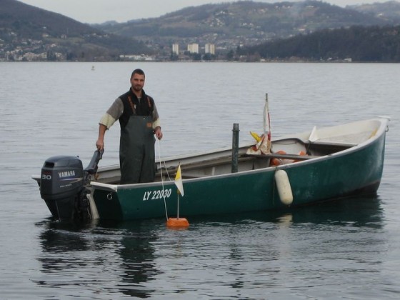 Olivier Parpillon, pêcheur professionnel